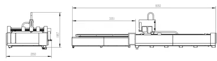 1kw 2kw 3kw 6kw Cnc Fiber Laser Cutting Machines For Stainless Steel Metal Sheet 1kw 2kw 3kw 6kw Cnc kiudlaseriga lõikamismasinad roostevabast terasest metallpleki jaoks