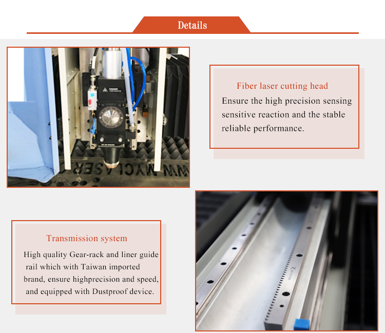 3015 Raycus 1000w / 1500w / 2000w Fiber Laser Cutting Machine Best Price 3015 Tagliatrice laser a fibra Raycus 1000w / 1500w / 2000w Miglior prezzo