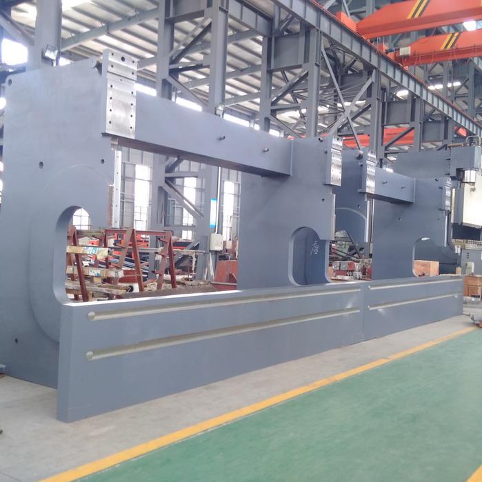 4 Axis Cnc Tandem Press Brake With Delem Da58t 2d Graphical Controller 4 Axis Cnc Tandem kantpress med Delem Da58t 2d grafisk styrenhet