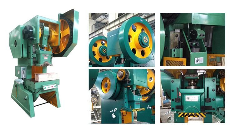 400 Ton Small Pneumatic Power Punch Press Mechanical Eccentric Punching Machine Punxonadora mecànica excèntrica de premsa de potència pneumàtica petita de 400 tones