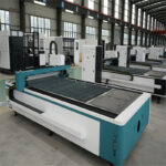 Macchina da taglio laser a fibra 1000/2000/3000w per acciaio rame alluminio