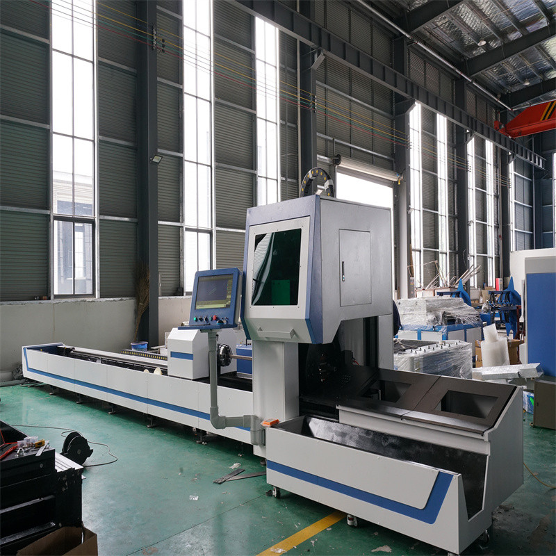 Equips làser de la indústria Màquina de tall làser de fibra CNC de 1000 w per a xapa d'acer