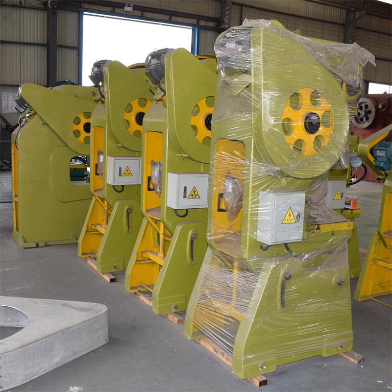 ראש יחיד H קרן גרון עמוק מכאני Cnc זווית גזירה מכונת ניקוב ברזל