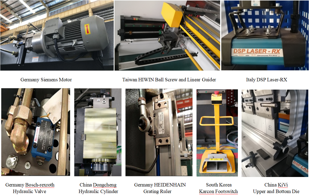 Electro-hydraulic Cnc Press Brake Automatic Metal Sheet Bending Machine Elektrohidravlični CNC avtomatski stroj za upogibanje pločevine