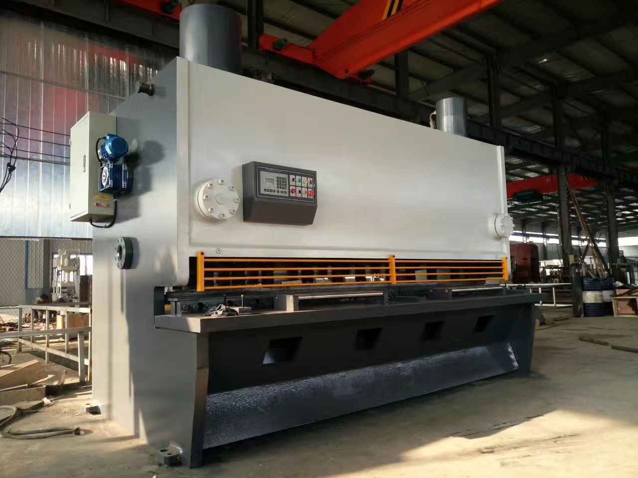 Guillotine Hydraulic Shearing Machine Price Sheet Metal Qc11y-12x4000 Màquina de cisalla hidràulica de guillotina Preu de xapa Qc11y-12x4000