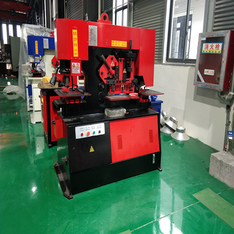 Q35y Series Hydraulic Ironworker Shearing And Punching Machine Q35y Series Hydraulic Ironworker Shearing And Punching Machine